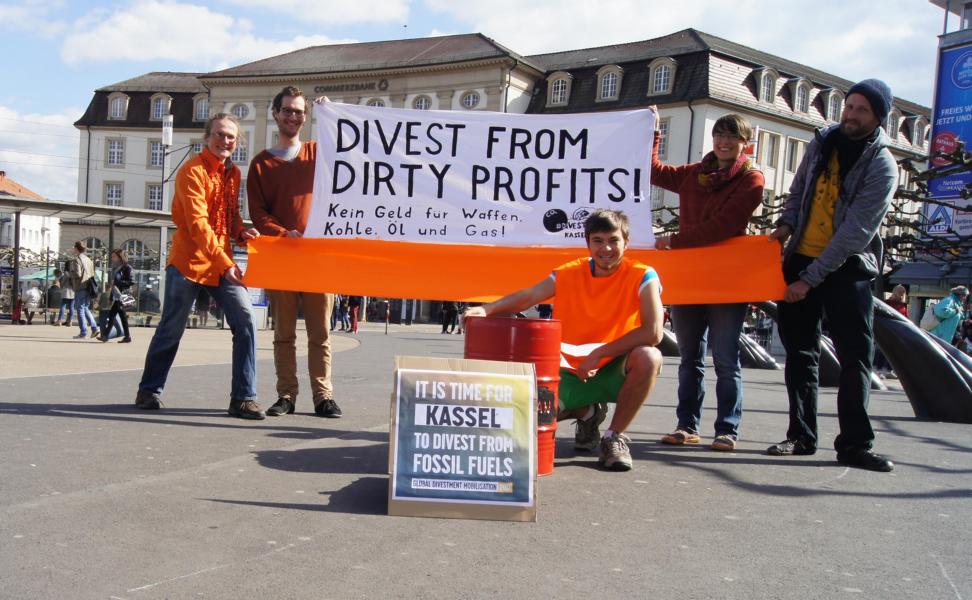 Das Kampagnenteam von Divest Kassel